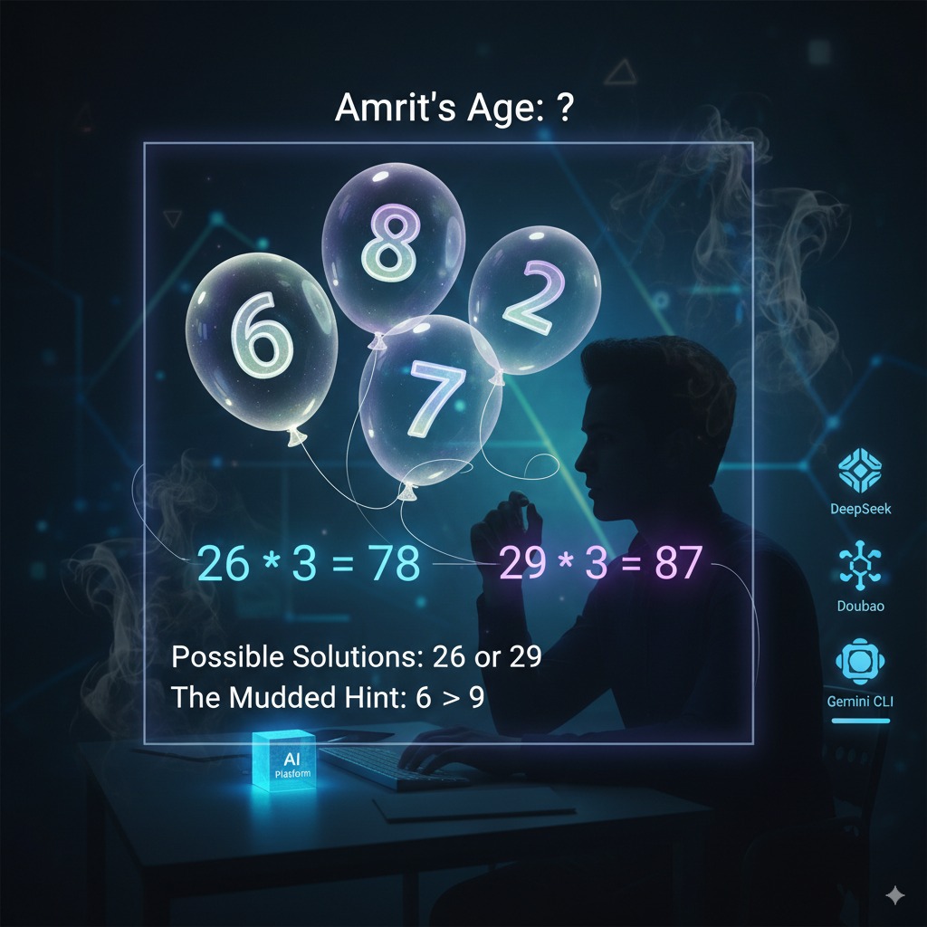 三个AI做一道小题目